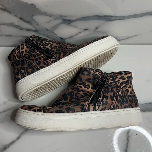 Naturalizer | Women's Black Brown Leopard Print Celeste Sneaker Sz 6.5 - Picture 6 of 8